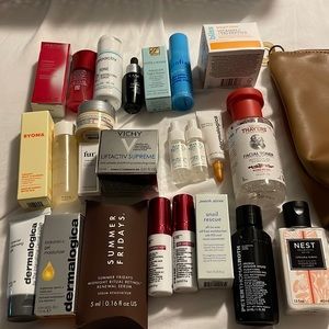 Skin care samples Dermalogica Sunday Fridays Bliss